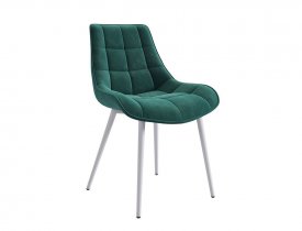 Ментол (велюр) / Белый муар (конус)